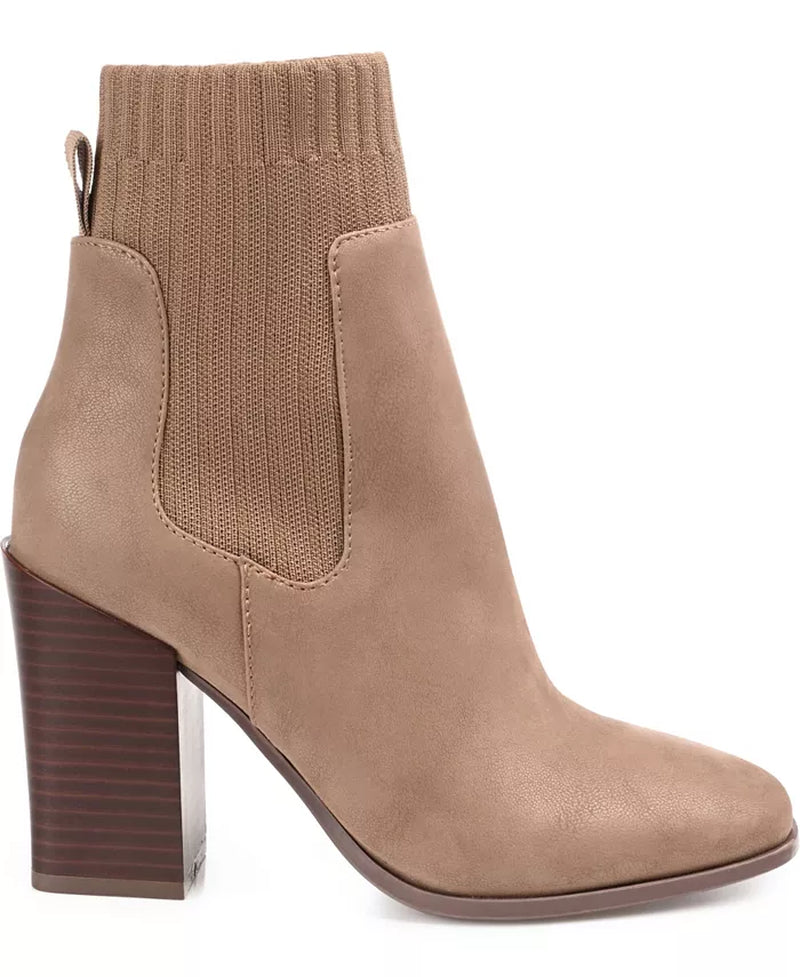 Women'S Adalia Knit Block Heel Booties